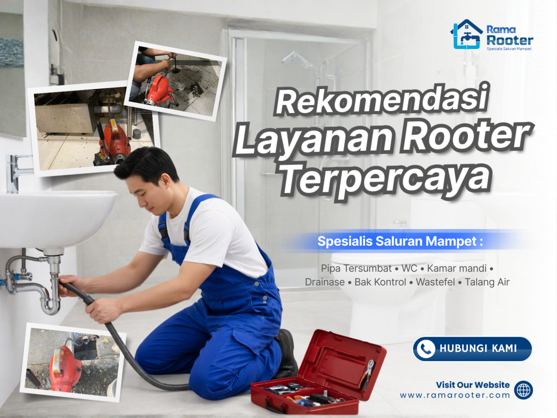 Jasa Saluran Mampet Jakarta Timur Profesional | Rama Rooter